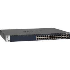 NETGEAR [GSM4328S-100AJS] M4300-28G 1000BASE-T 24ポート + 10GBASE