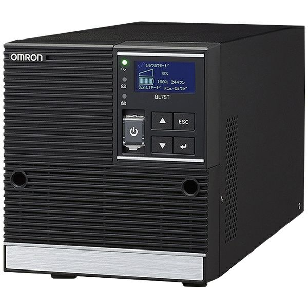 オムロン 無停電電源装置(常時商用給電 正弦波出力) 550VA 340W BW55T
