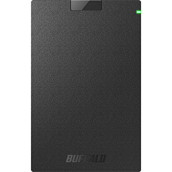 バッファロー [HD-PGAC2U3-BA] USB3.2(Gen1)対応ポータブルHDD Type-C